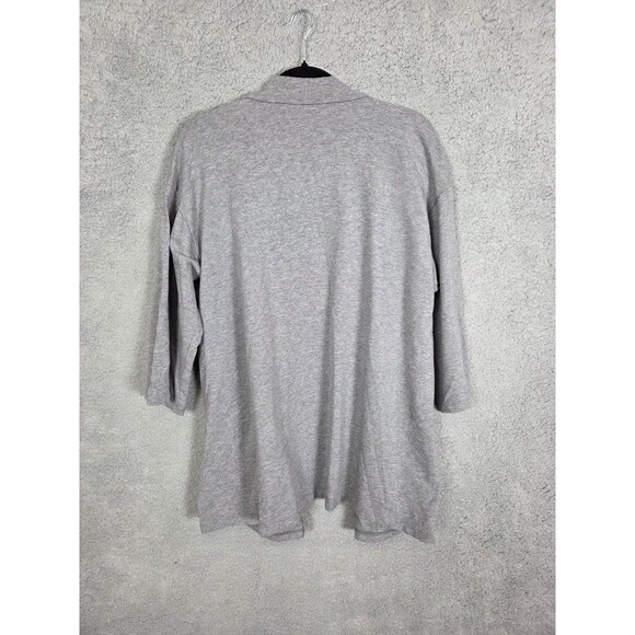 Pure Jill Cardigan Sweater Womens Large Open Front Stretch Lightweight Drape Lay - Picture 4 of 7